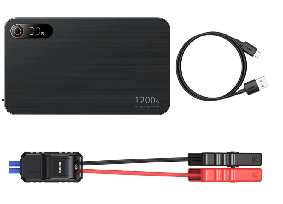 Baseus 1200A Startbooster - Starta bilen själv-VaruZ-Hemnix