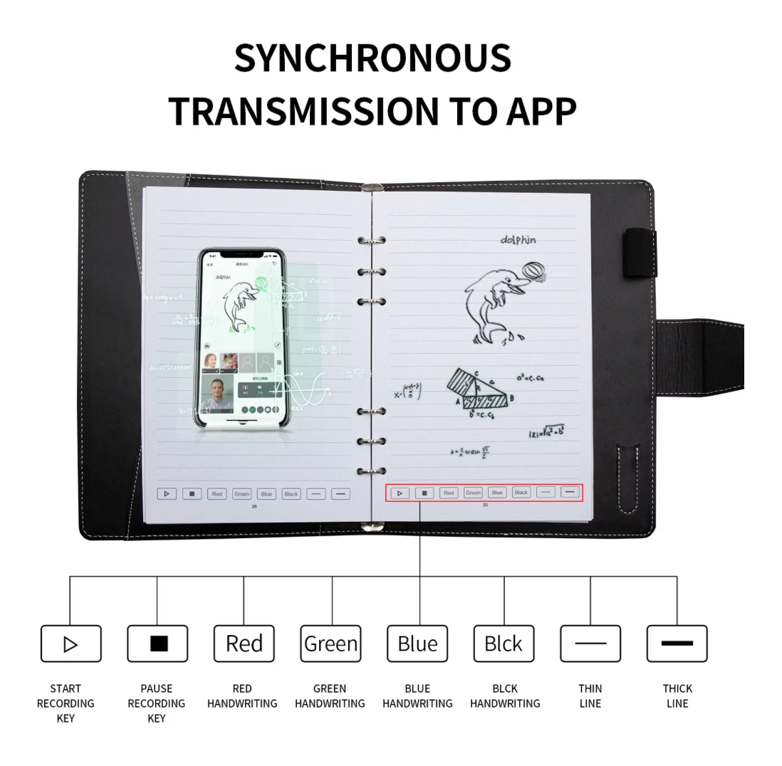 Notera – Smart Digital Anteckningsbok med Penna och App-VaruZ-Hemnix