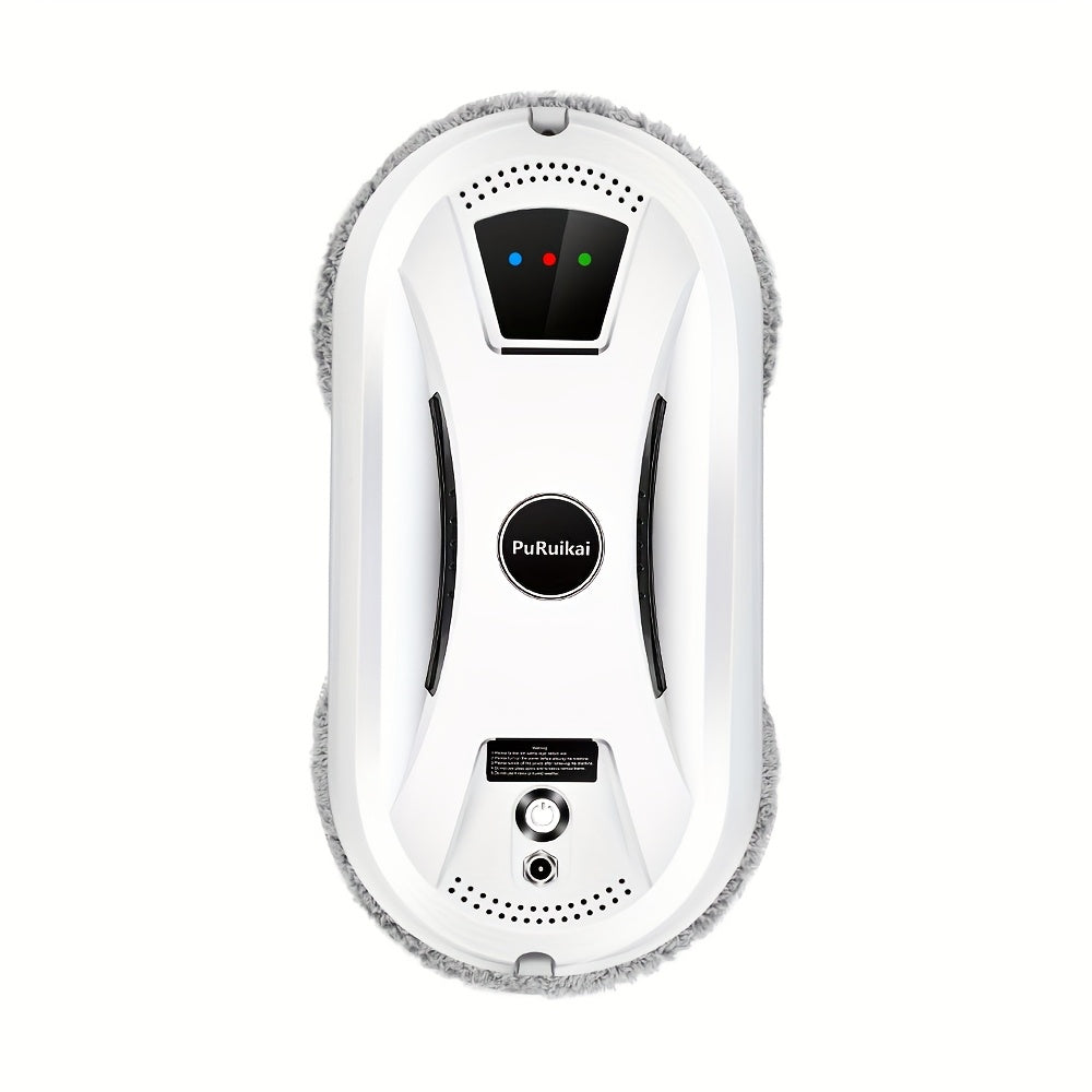 Fullt automatiskt fönsterputs - Intelligent glasrengörare med fjärrkontroll för effektiv rengöring Carvallo