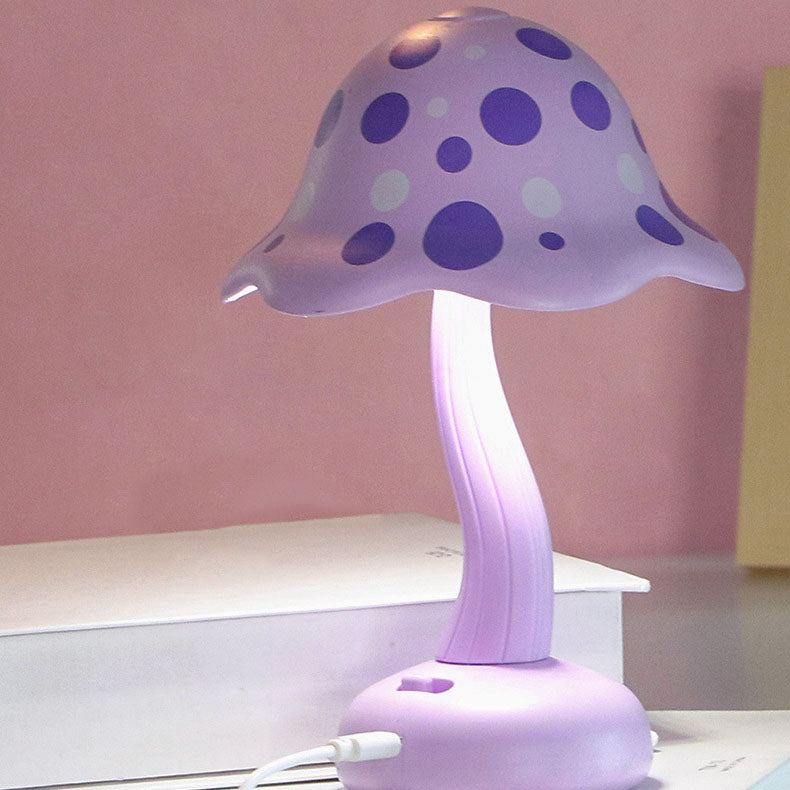 Mushroom Magic | Modern Creative USB-uppladdningsbar LED-bordslampa för barn MILA Sverige