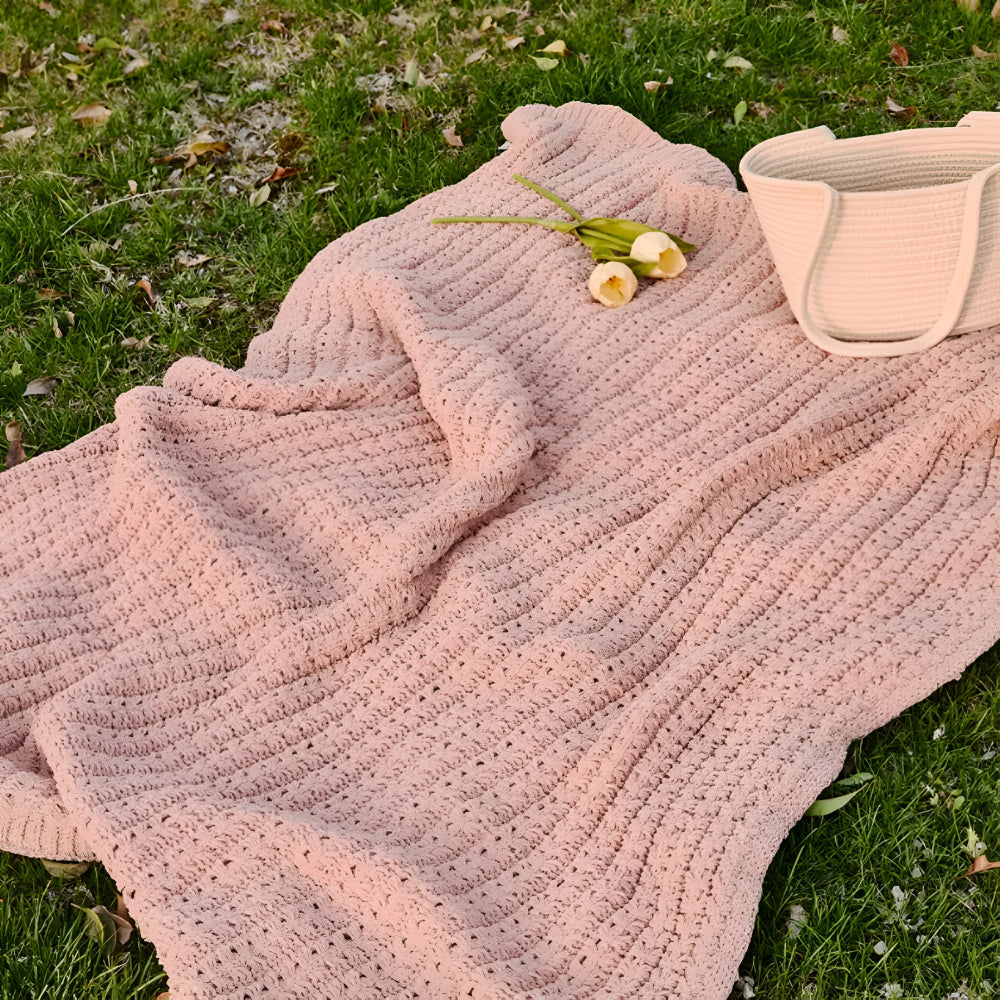 Vintage Chunky Knit Filt Carvallo