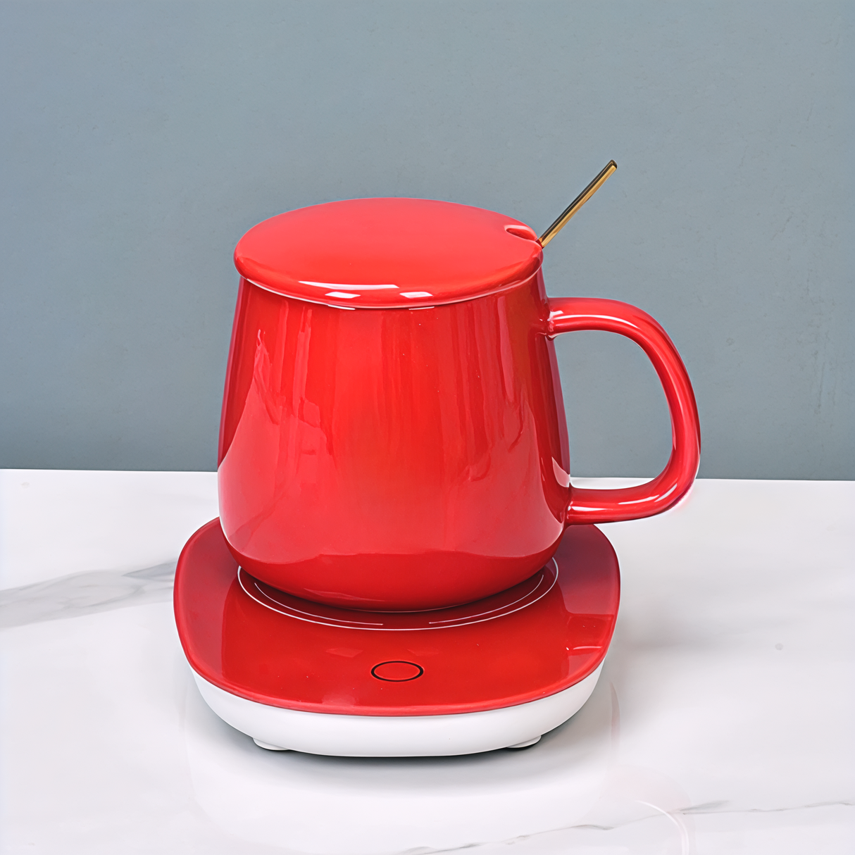 Muggvärmare Keramisk Smart Elektrisk Presentset Carvallo