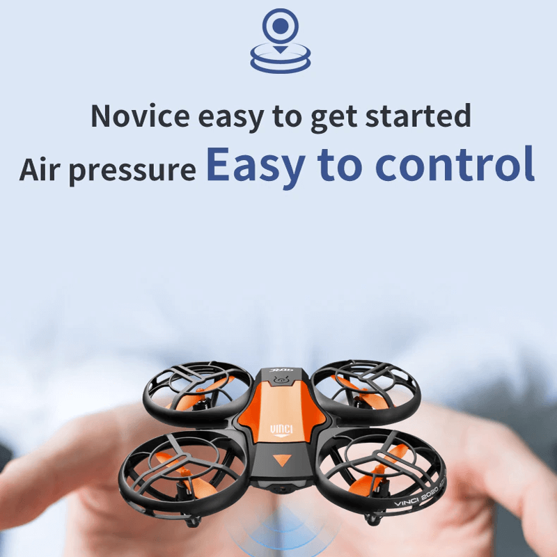 Mini RC Drönare – 480P Kamera WiFi FPV, Höjdhållning och Vikbar Design-Radiostyrt-BB-Hemnix