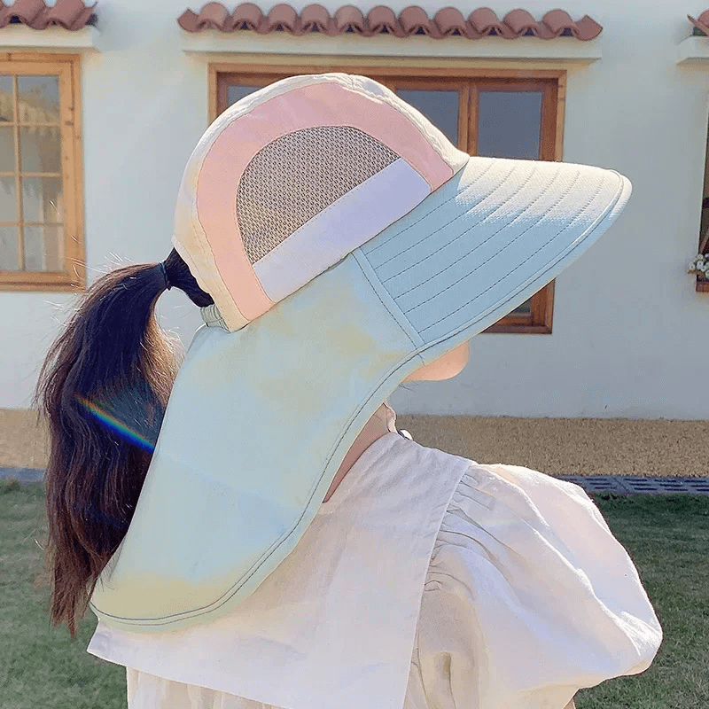 Luftig & Rolig Sommarhatt Solhatt för Barn-Barn-BB-E-Grön-Hemnix