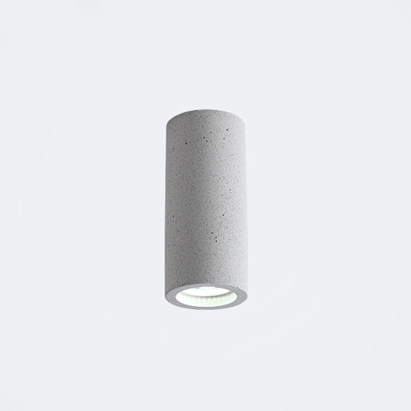 Cement Cylinder LED Taklampa - Minimalistisk Design Carvallo