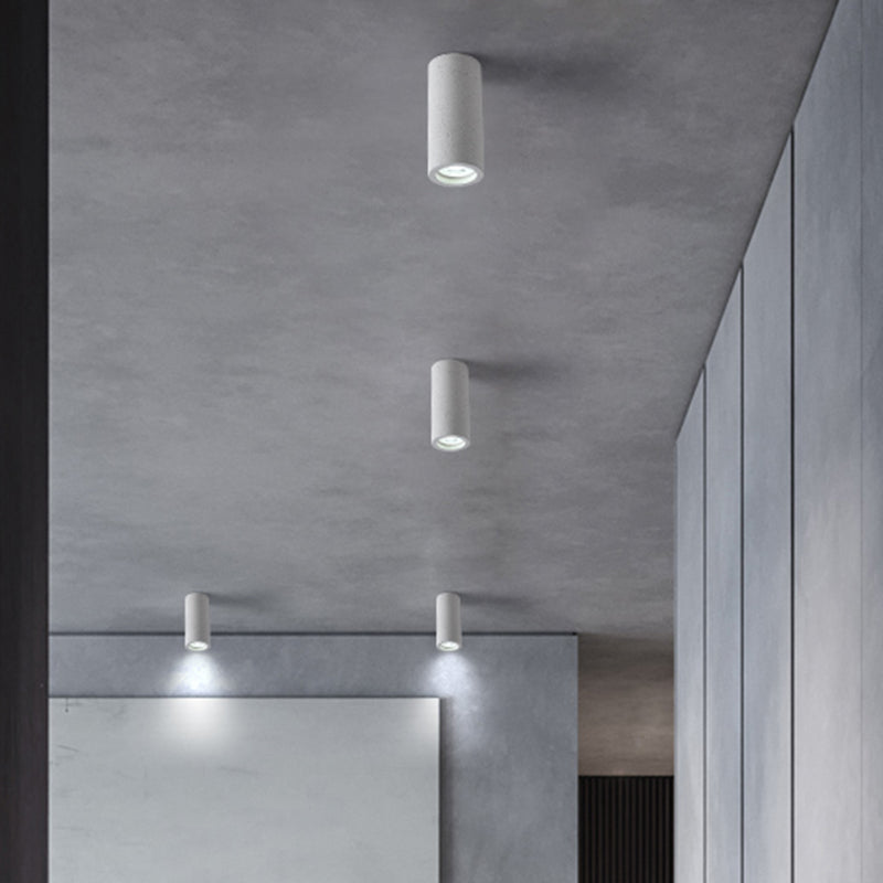 Cement Cylinder LED Taklampa - Minimalistisk Design Carvallo