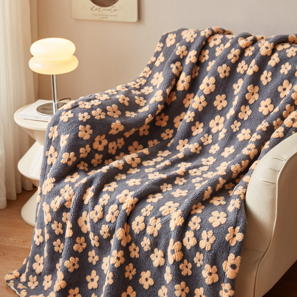 Naturens Vildblomma Lycka Filt Carvallo