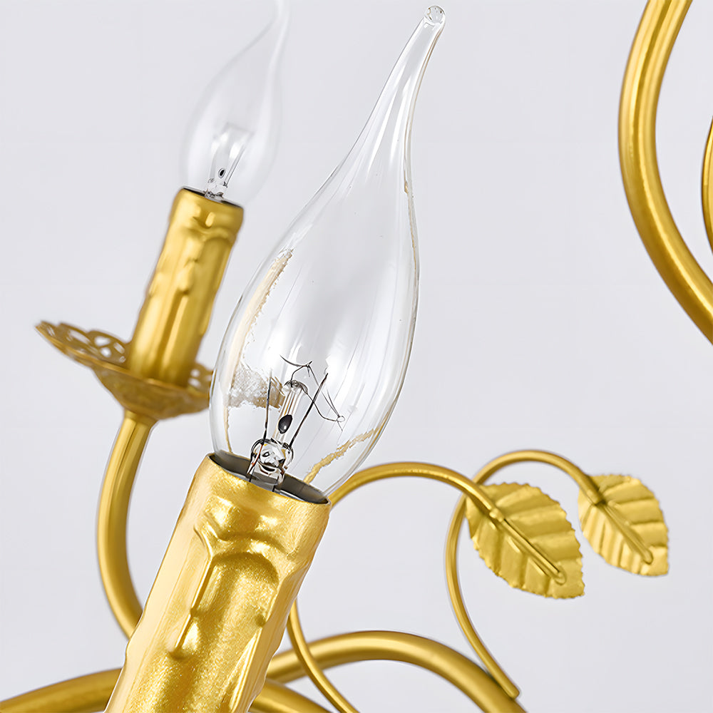 Flemish Style Farmhouse Chandelier | Rustic Iron | Vintage Pendant Fixture | 6/12/16 Lights | Brick by Brick Carvallo