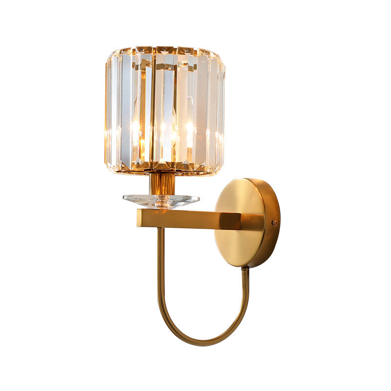 Vägglampa Guld Kristall Modern Sconces Carvallo