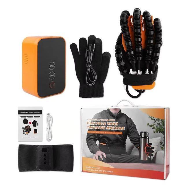 Avancerade rehabiliteringsrobothandskar - enhetsfingertränare för strokepatienter Carvallo