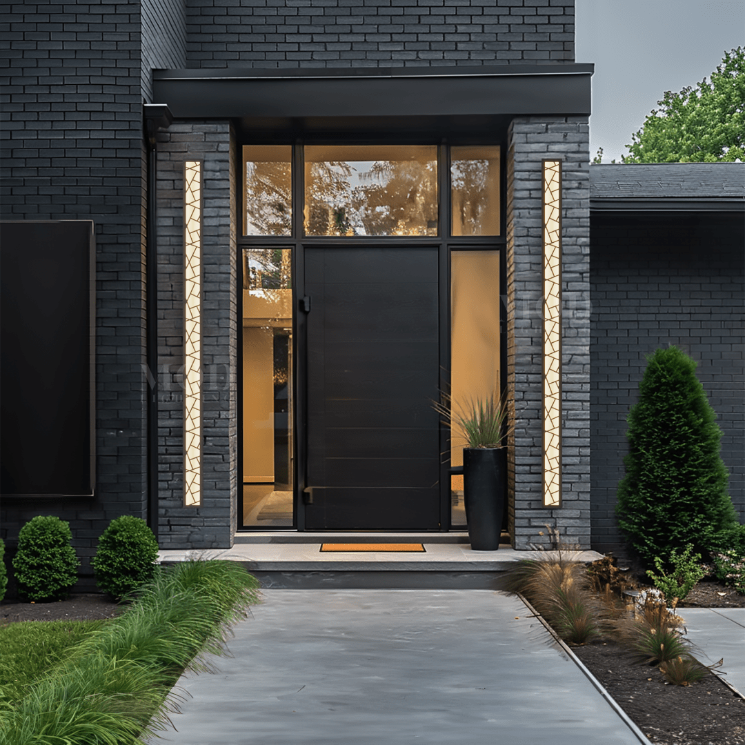 Vägglampa Modern Utomhus LED Panel Armatur Carvallo