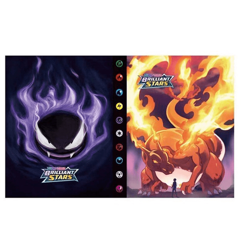 Poke Kortsamlaralbum – 240 Kort Fickor, Perfekt för Samlare-Övriga Leksaker-BB-Stil 24-Hemnix