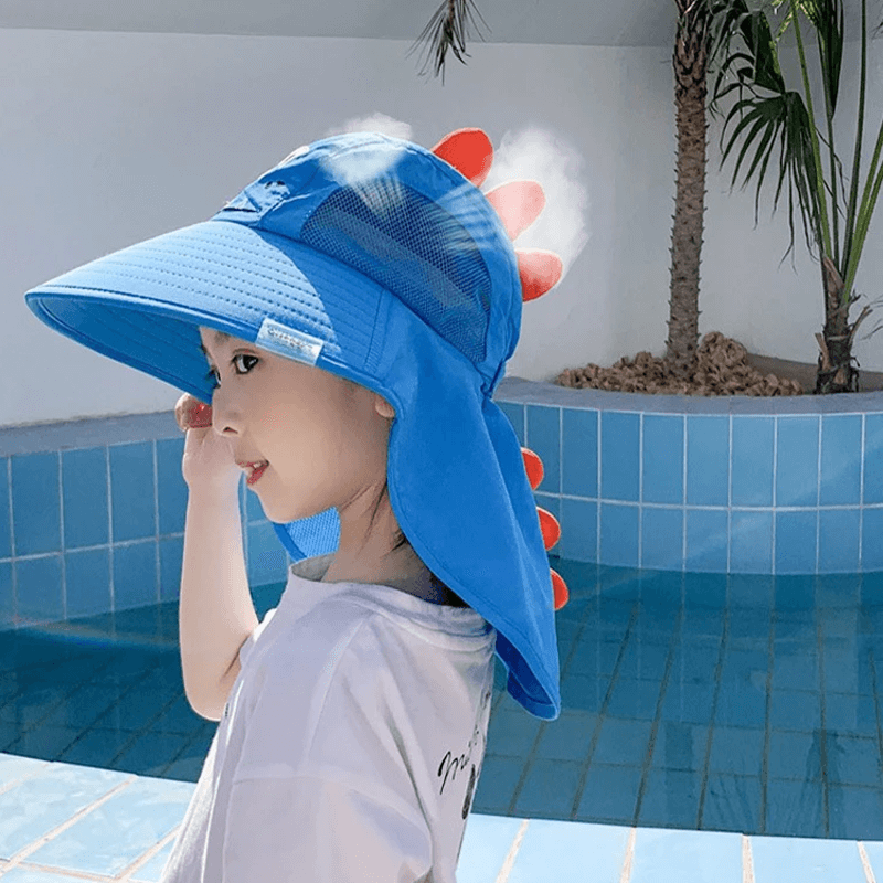 Luftig & Rolig Sommarhatt Solhatt för Barn-Barn-BB-Hemnix
