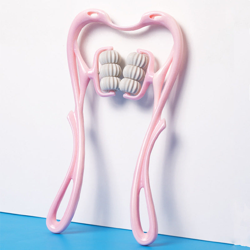 Nackmassage Tryckpunkt Terapi Verktyg-Personligt-BB-Rosa-Hemnix