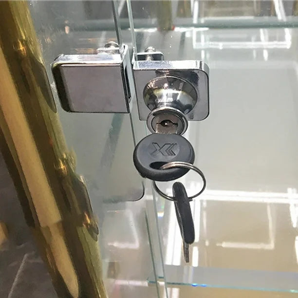 Royaleva Enkel Glas Lås Möbelfäste Säkerhetslås Carvallo