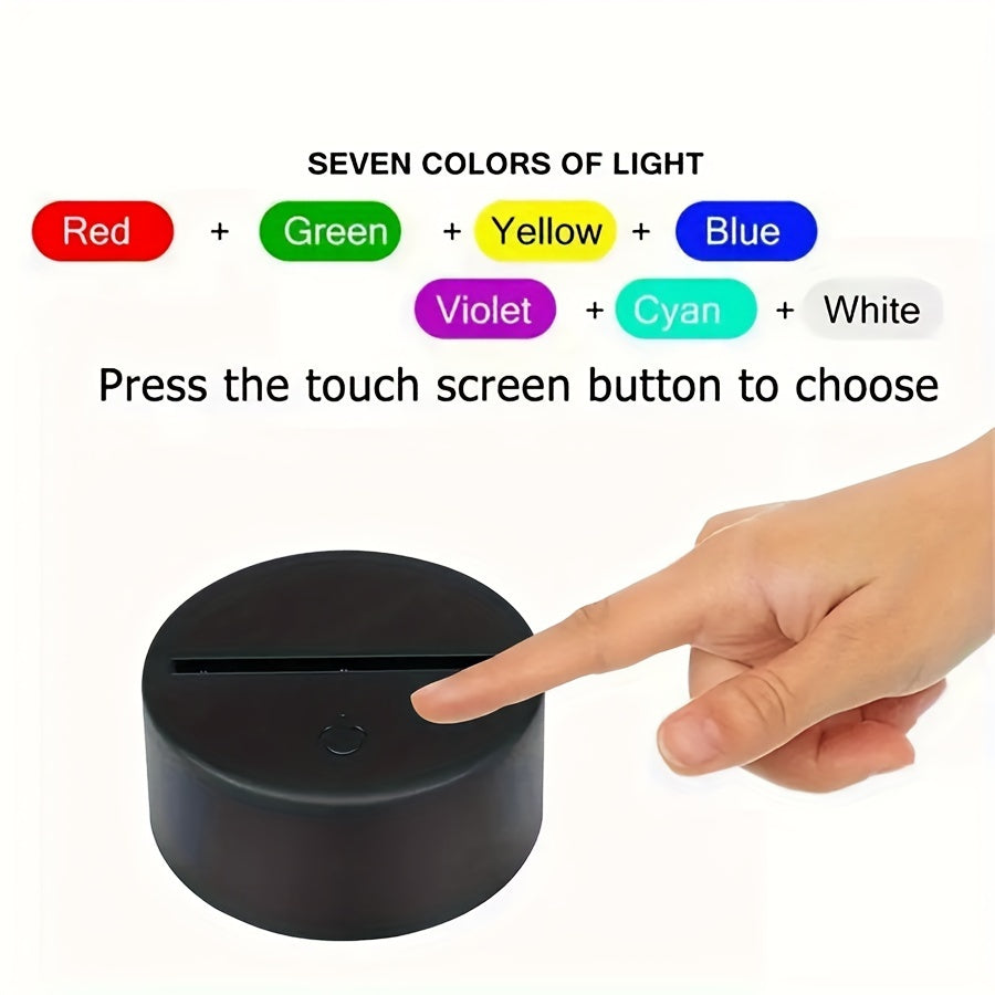 GeoLicht - 3D Geometrisk LED Skrivbordslampa med Touch-kontroll Carvallo