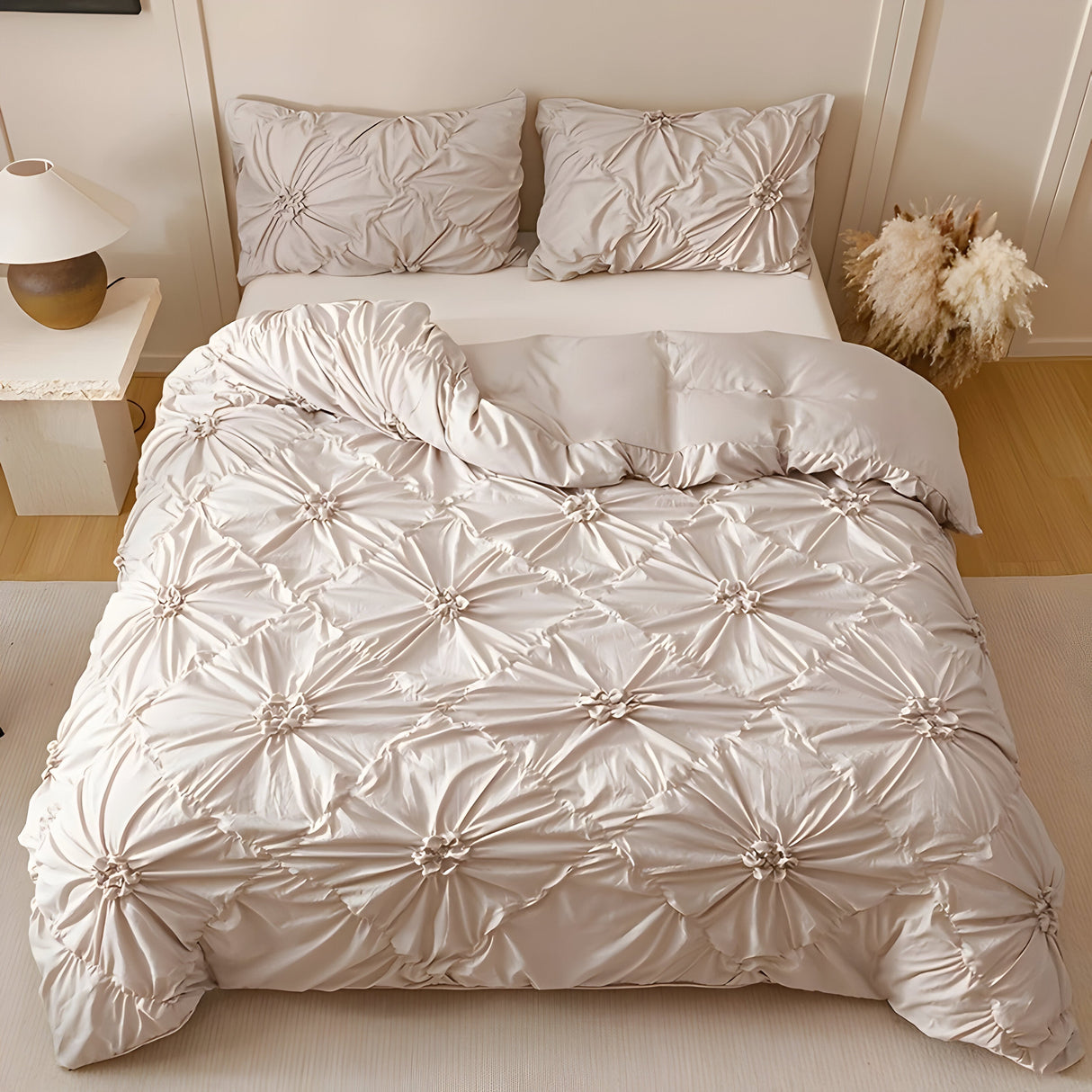 DiamondLuxe Duvet Set - Luksuriöst diamantmönster sängkläder Carvallo