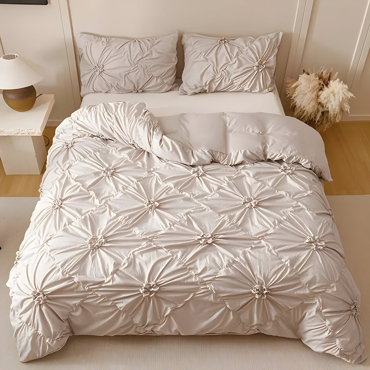 DiamondLuxe Duvet Set - Luksuriöst diamantmönster sängkläder Carvallo