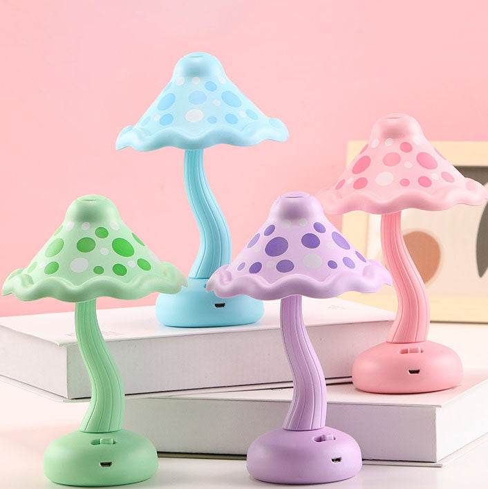 Mushroom Magic | Modern Creative USB-uppladdningsbar LED-bordslampa för barn MILA Sverige