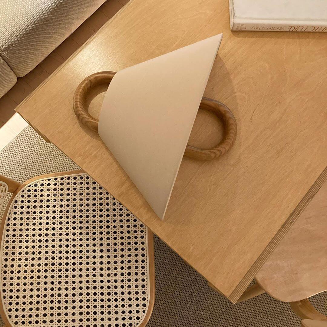 Vägglampa Modern Trä Tyg Sconcelampa Carvallo