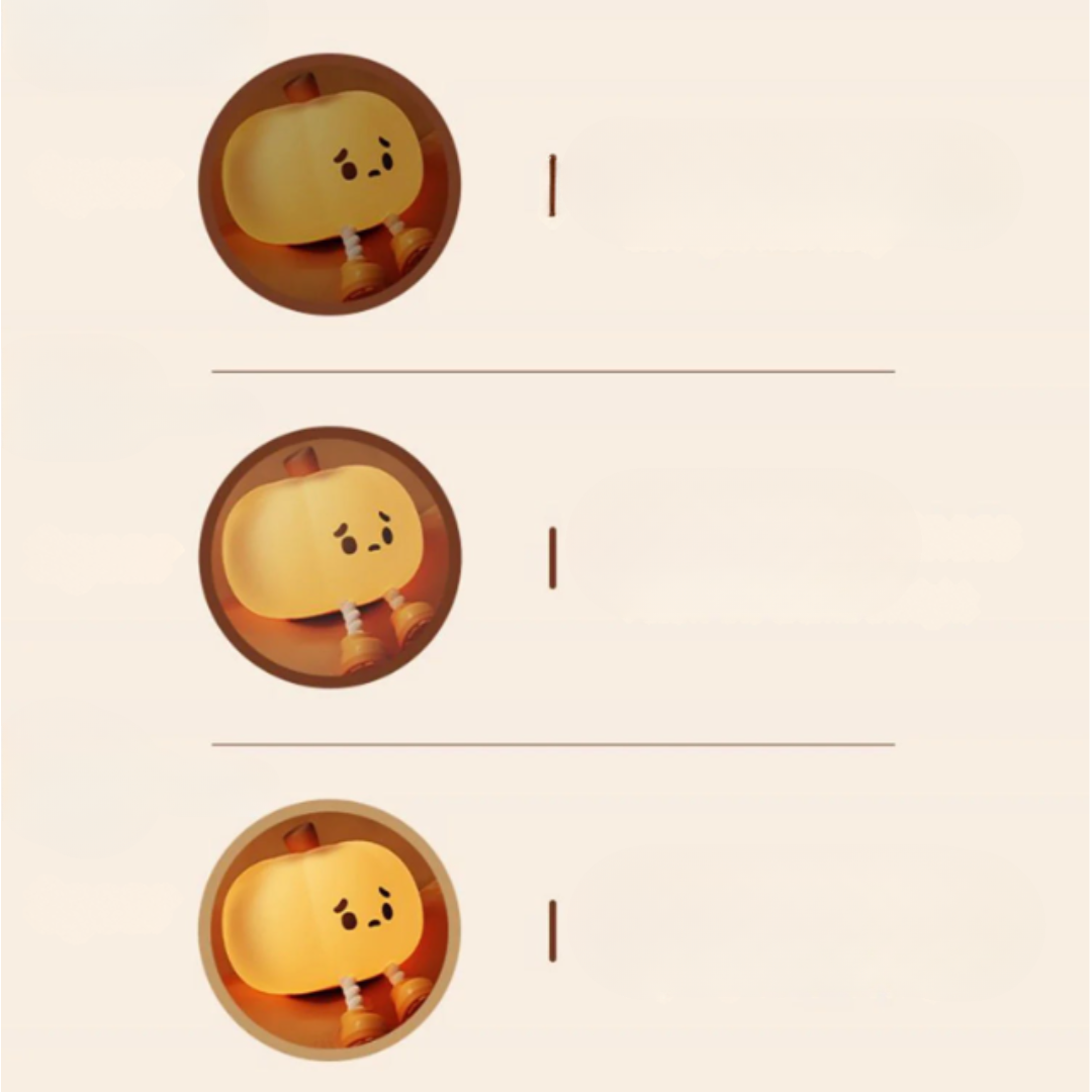 BooBuddy Light - Halloween Silikon Söt Tecknad LED Nattljus Carvallo