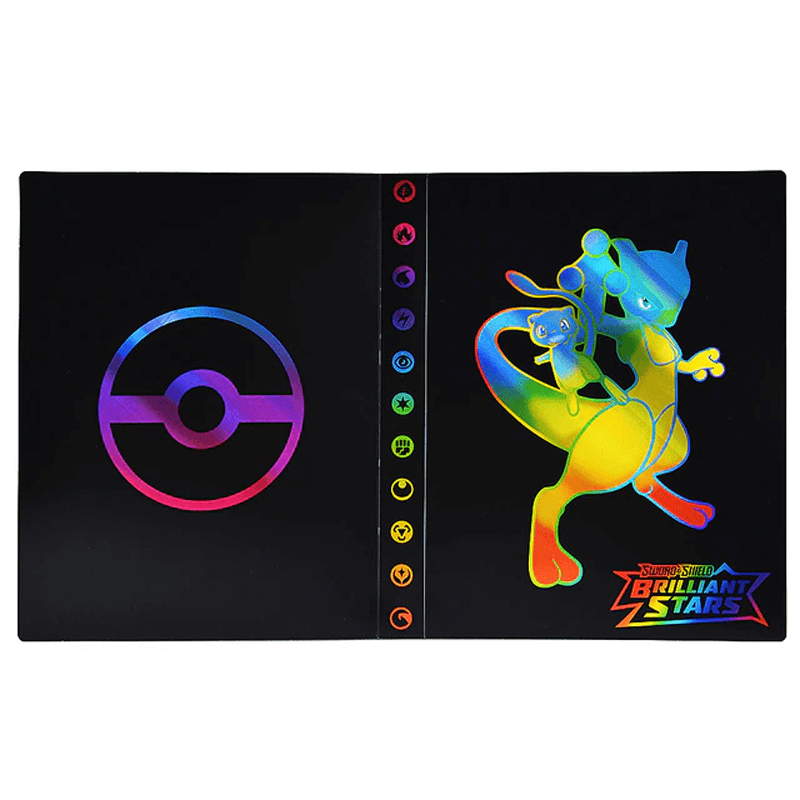 Poke Kortsamlaralbum – 240 Kort Fickor, Perfekt för Samlare-Övriga Leksaker-BB-Stil 28-Hemnix