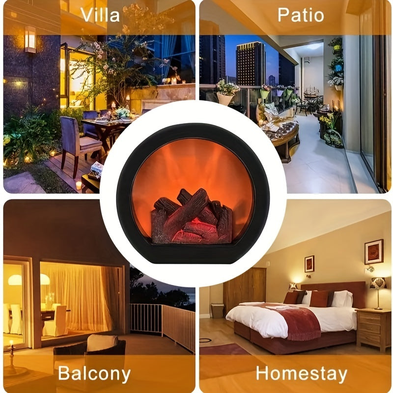 FlameGlow - Simulerad Kolglödlamps med Retro-stil Dekoration Carvallo