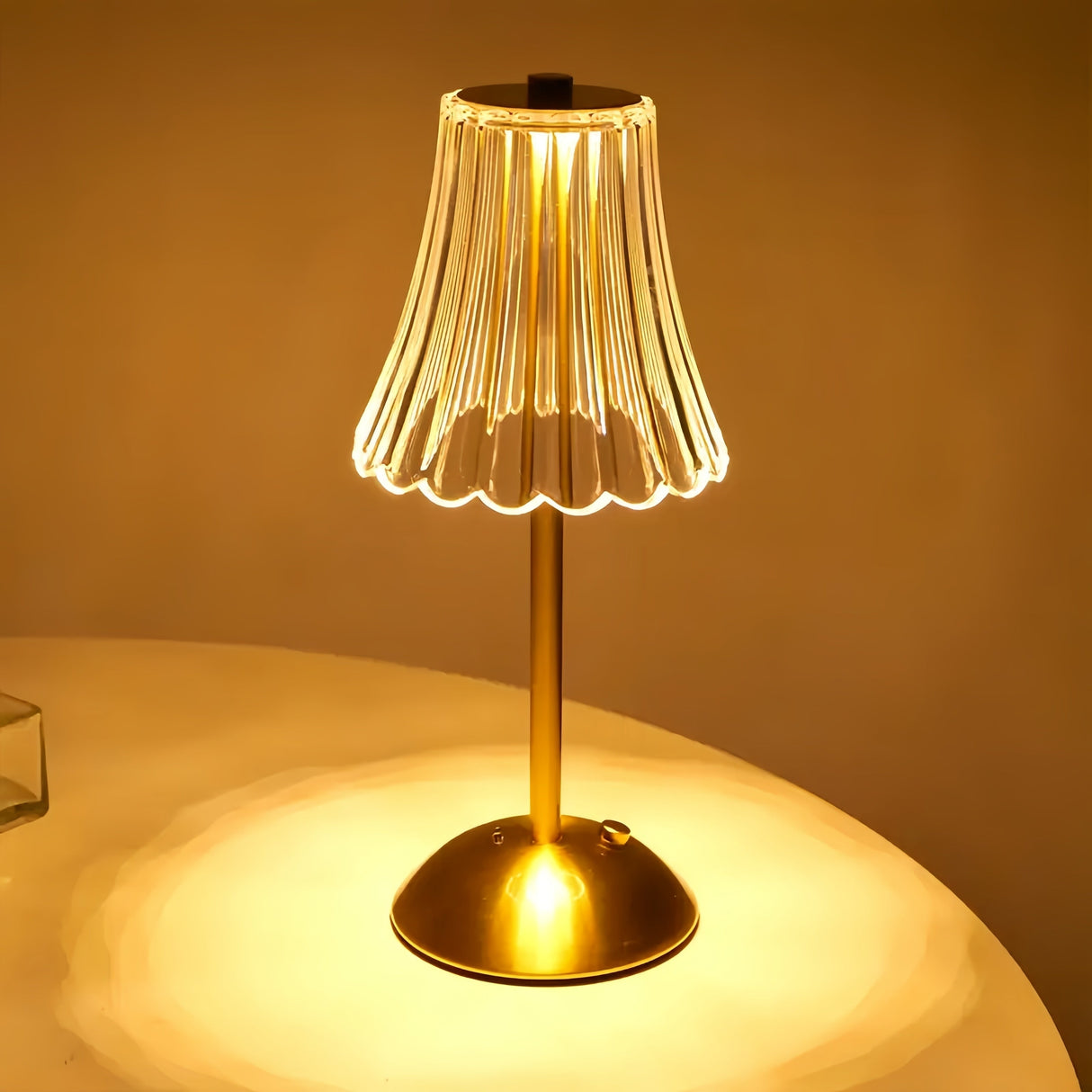 LumiGlow - Uppladdningsbar USB-LED Bordslampa med Touchkontroll Carvallo