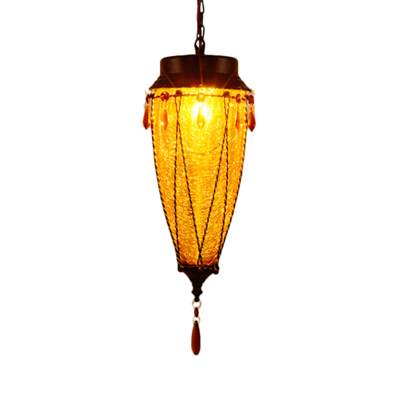Vintage Stil Hänglampa – Färgglad Elegans i Art Deco-stil Carvallo