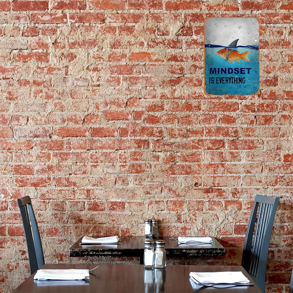 Motivational Metal Sign – För Inspiration i Varje Rum Carvallo