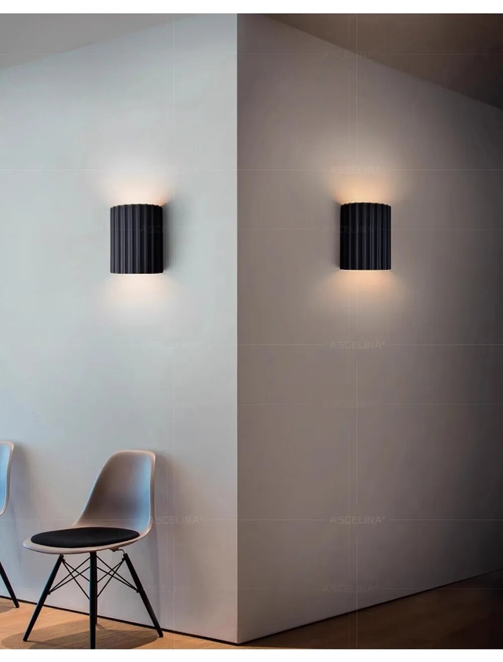 Vägglampa Modern Resin Inomhus LED Sconce Carvallo