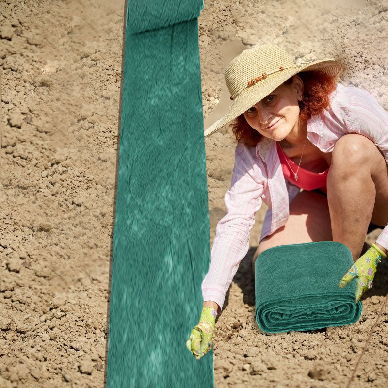 Biologiskt nedbrytbar gräsmattefrömatta för enkel gräsmatteanläggning i trädgården Carvallo