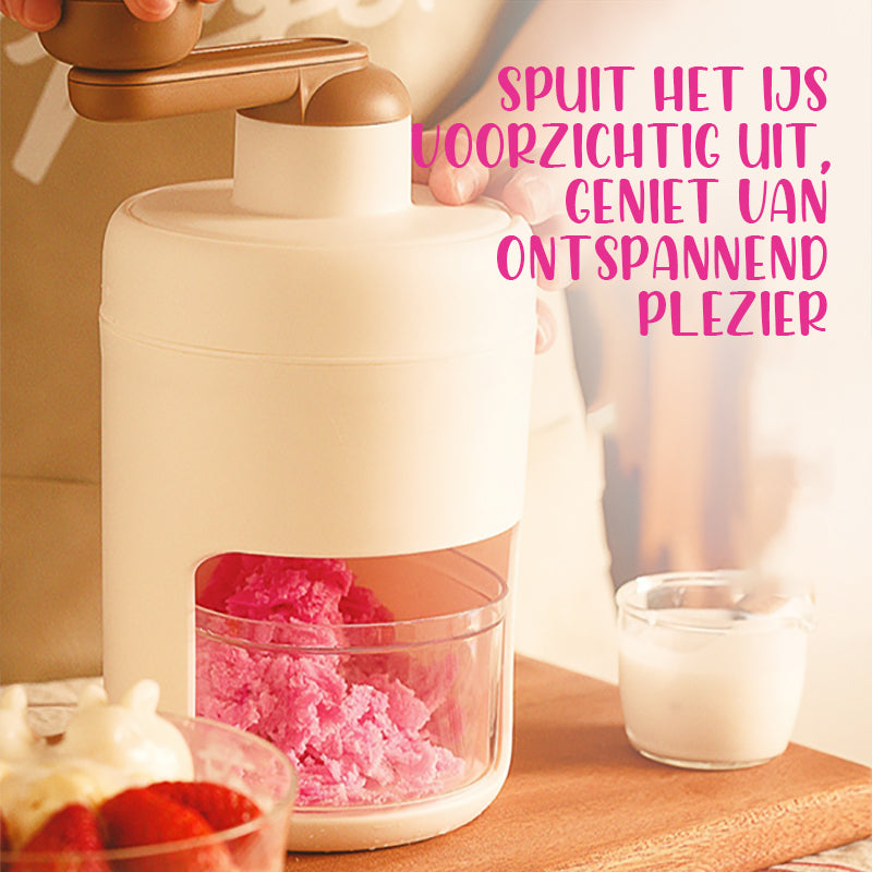 FrostCrush – Kompakt handvevd iskross MILA Sverige