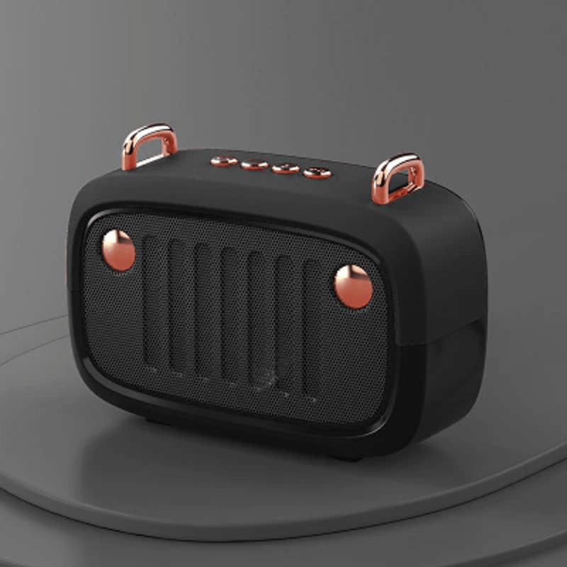 Bärbar Högtalare i Retrostuk-Kök-BB-Svart-Hemnix