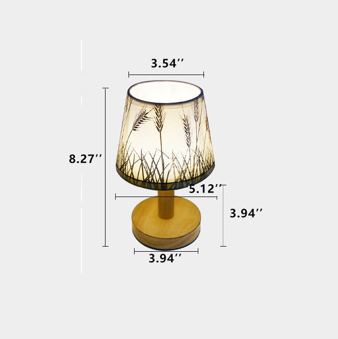 NordicGlow träbordslampa – tidlös design, justerbar atmosfär MILA Sverige