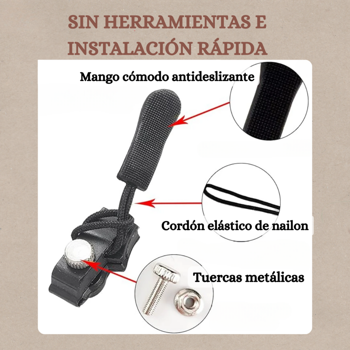 Carvallo | FixZip – Reparera varje trasig dragkedja sekund Carvallo