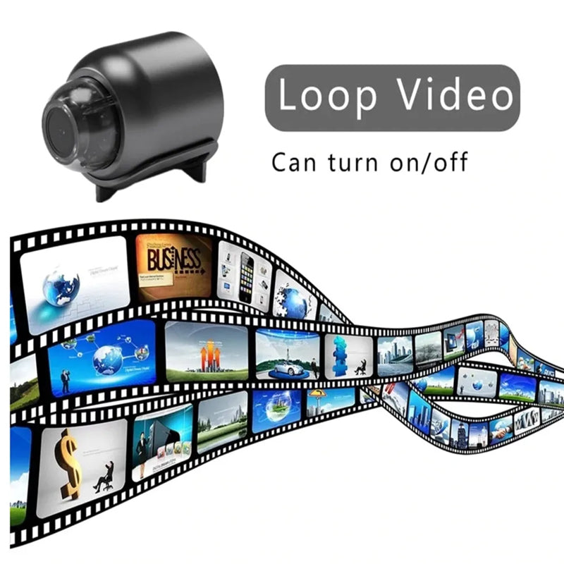 Trådlös Övervakningskamera Inomhus 1080p HD med WiFi och Nattvision Hemnix