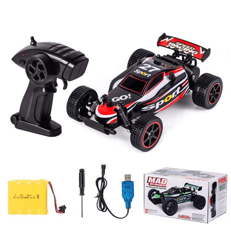 1:20 Fjärrstyrd Buggy Bil – Snabb Racingbil med 2.4G Teknik-Radiostyrt-BB-Röd-Hemnix
