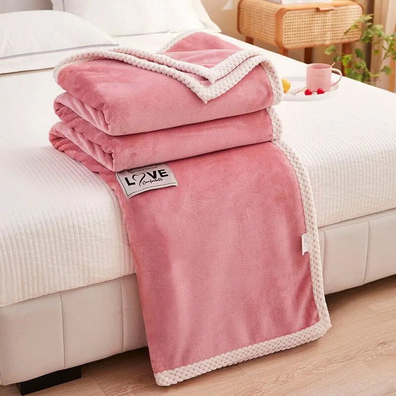 Flanell-Fleece Mysfilt i Rosa Carvallo