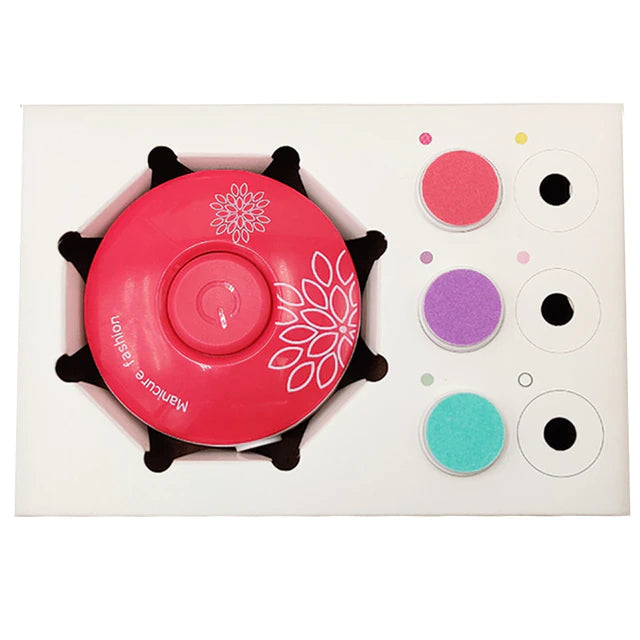 Elektrisk Nagelfil för Barn-Barn-fyndhallen-Röd-Hemnix