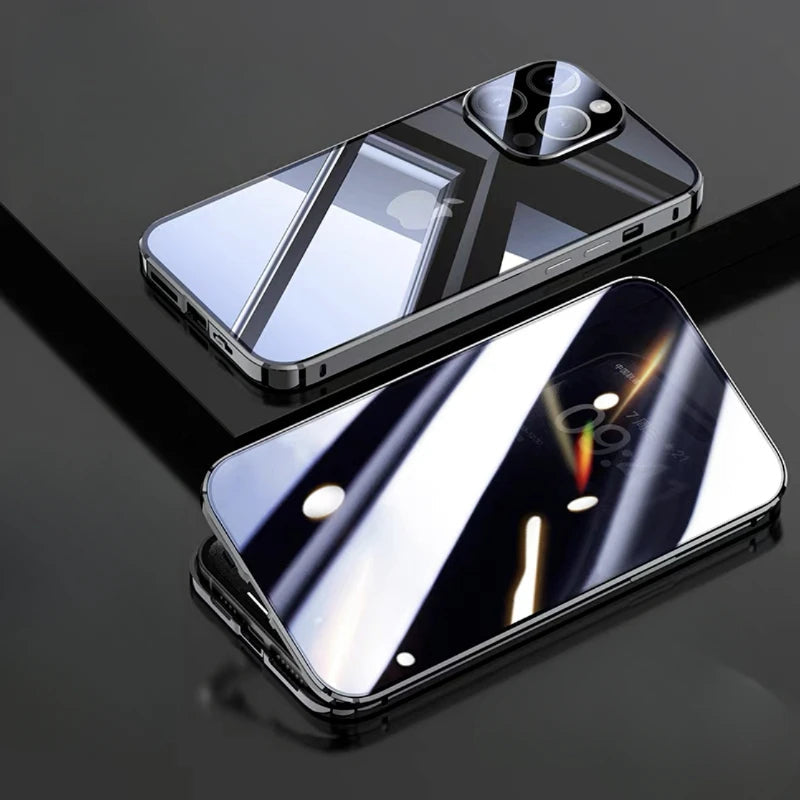 iPhone Hårdgjort glasfodral - Reptålig och alltid skyddad från insyn Bellasverige