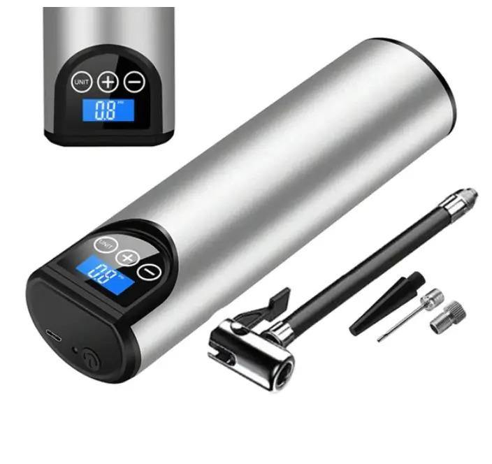 Bärbar Elektrisk Luftkompressor Med Digitaldisplay Carvallo