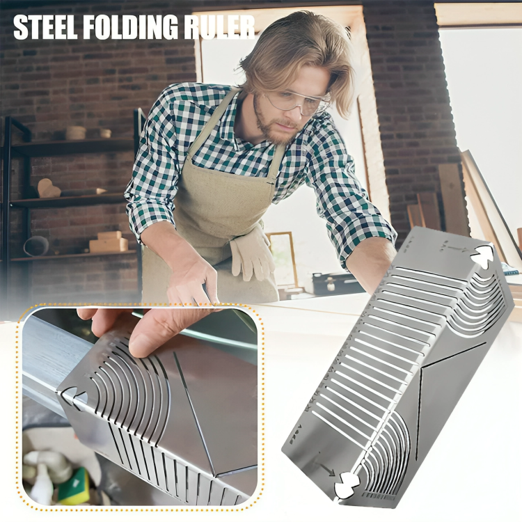 Precisionsrits för metall och trä – justerbart verktyg för bågar, kurvor och 90°-märkning MILA Sverige