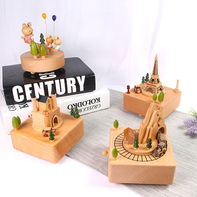 Carvallo – Fantastiska speldosor med snurrande figurer och mjuka melodier Carvallo