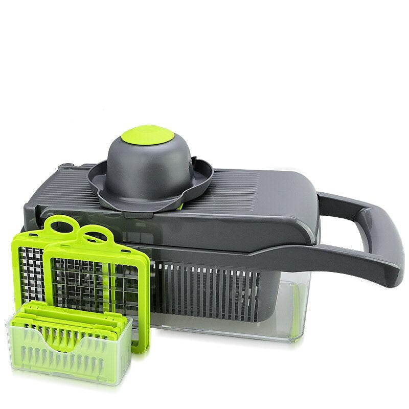 Multifunktionell Mandolin-Kök-BB-Svart-Hemnix