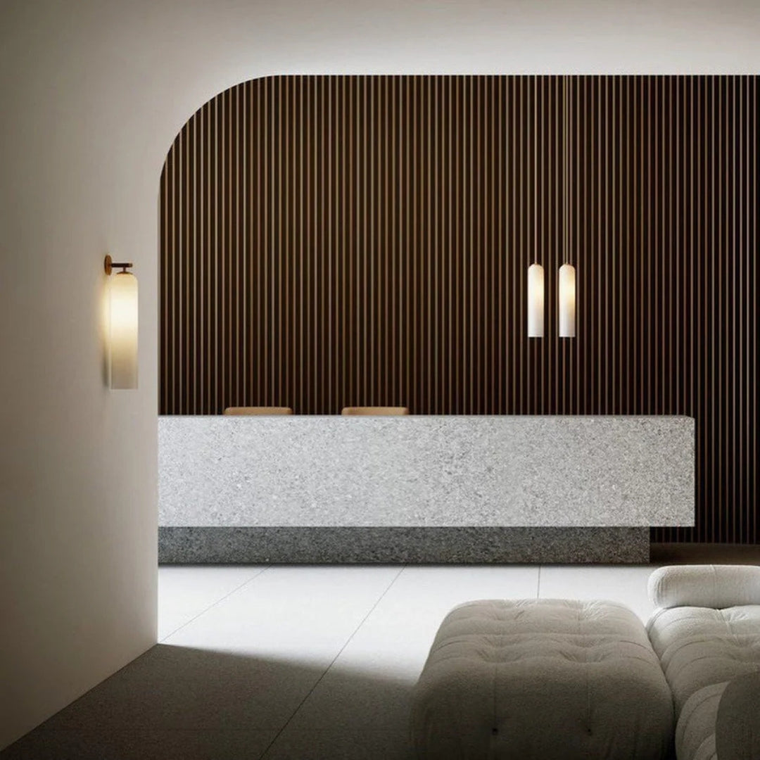 Carvallo – Vägglampa med flytande form och mjukt omgivande ljus för lugna miljöer Carvallo