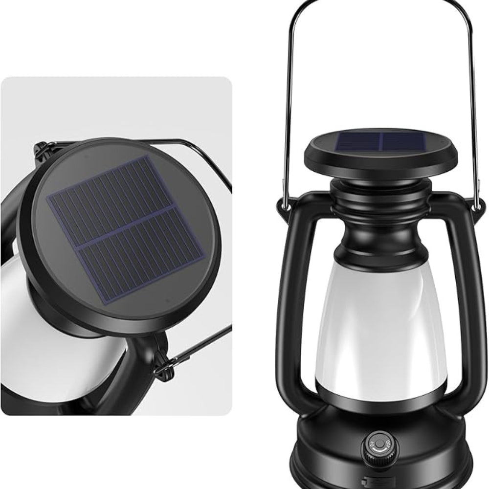Solarlampa Dimbar USB Campinglampa Carvallo