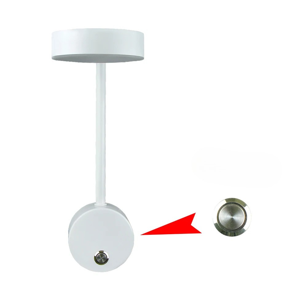 NordicGlow - Rotterbar LED Vägglampa för Vardagsrum och Sovrum Carvallo