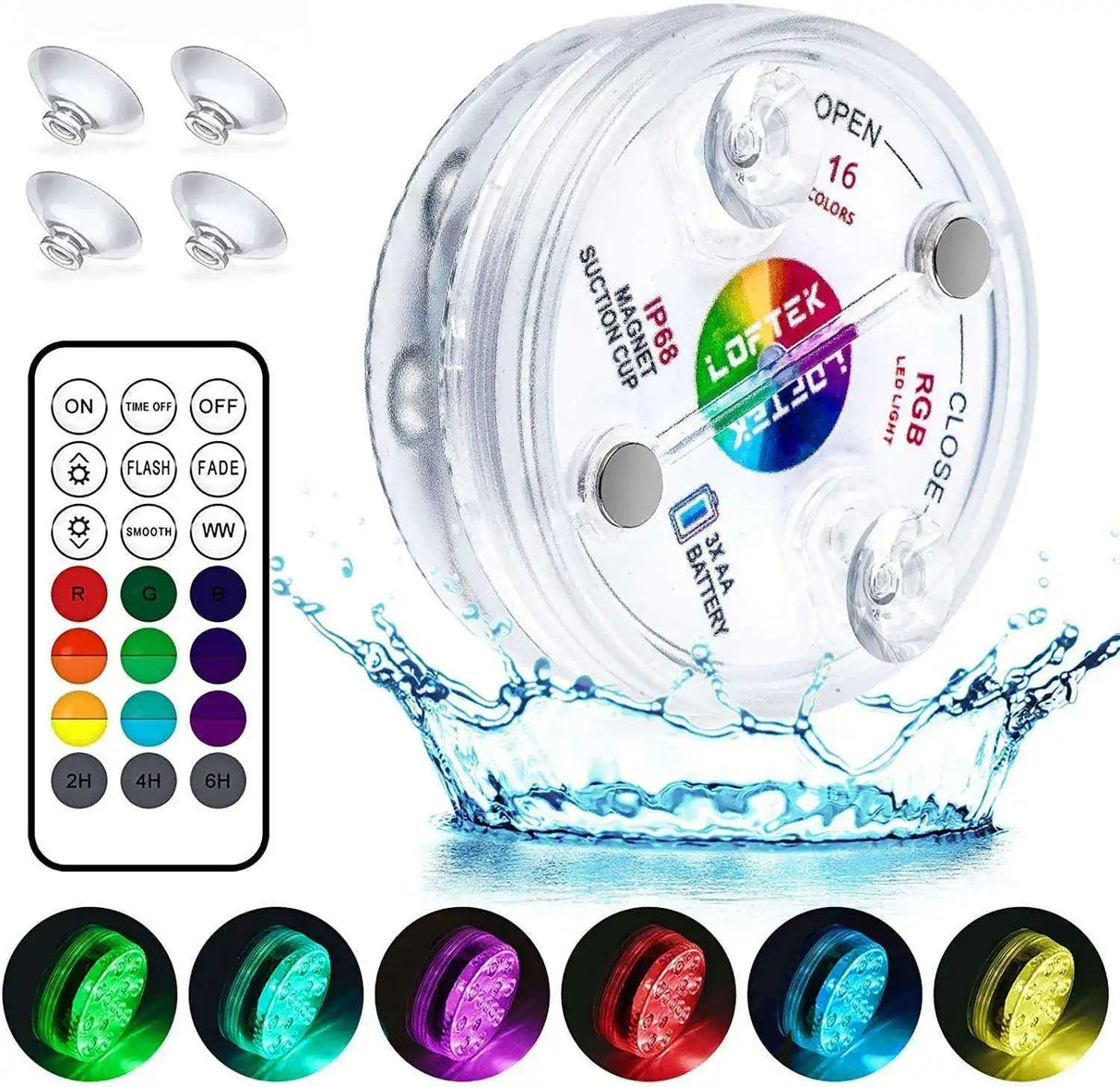 Nedsänkbara LED-lampor Carvallo