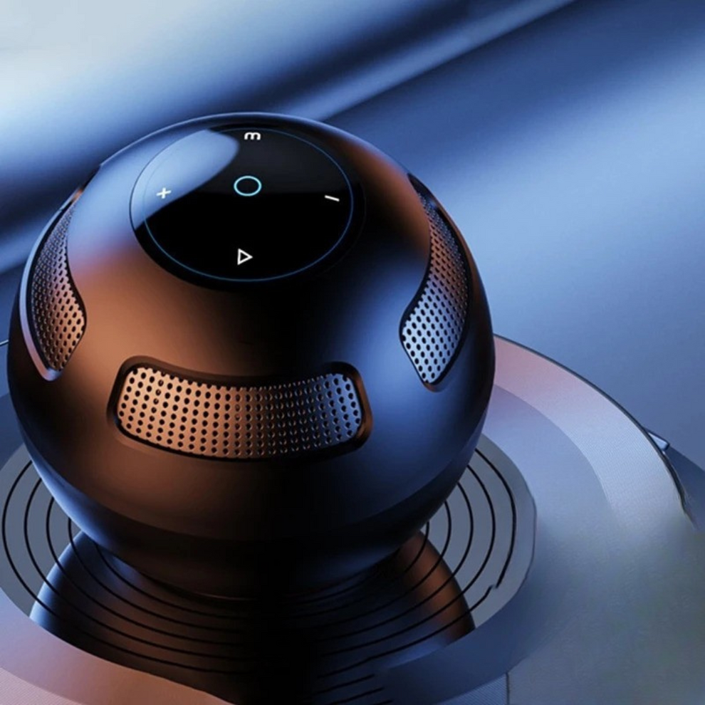 Carvallo – 360° trådlös högtalare med djup bas och lång batteritid Carvallo